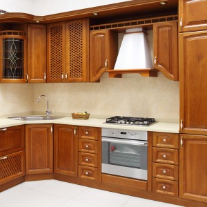 The new kitchen room